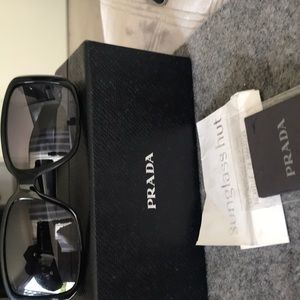 Genuine women’s Prada black /gray lens
